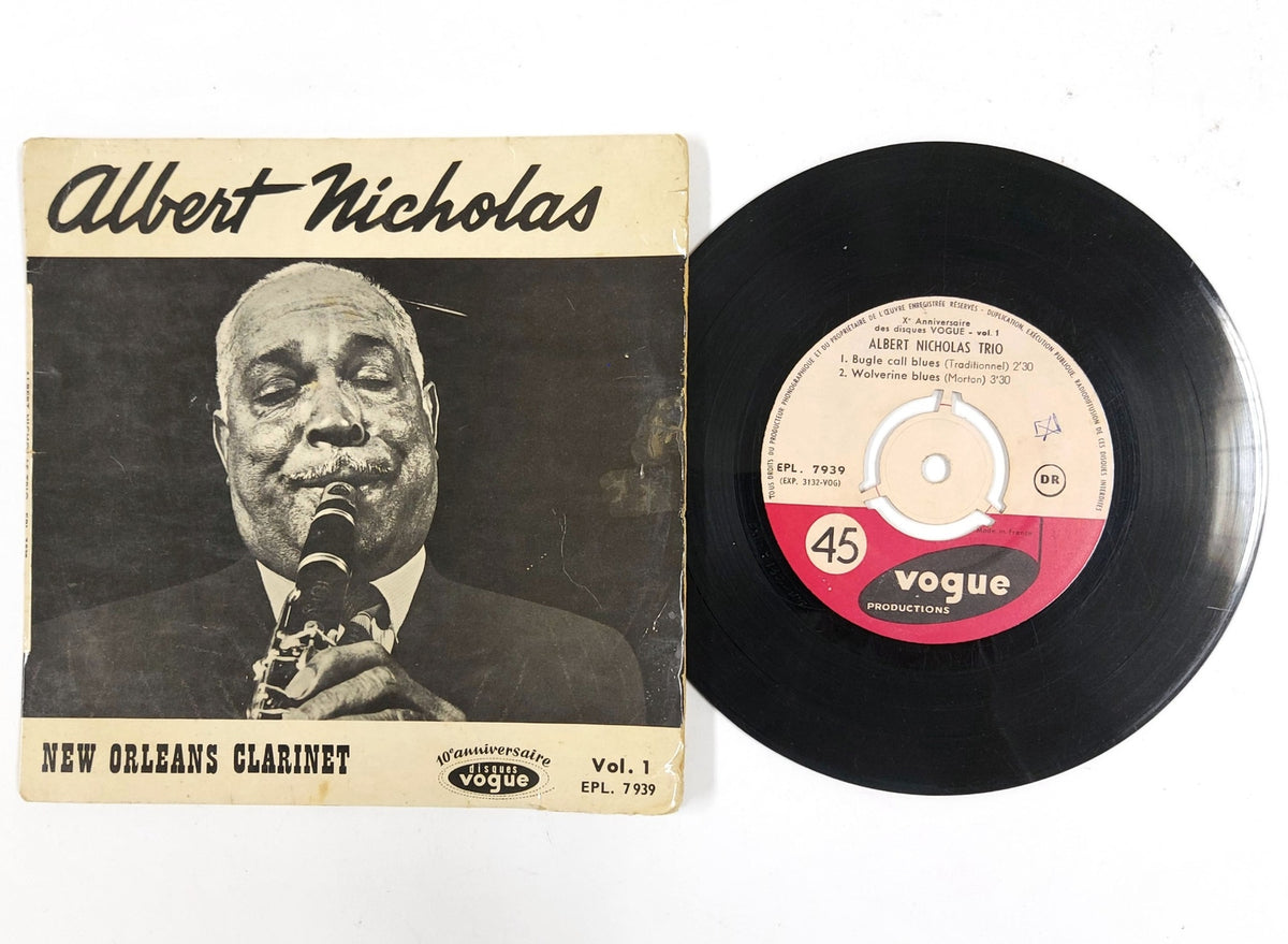 Albert Nicholas Trio – New Orleans Clarinet Vol. 1