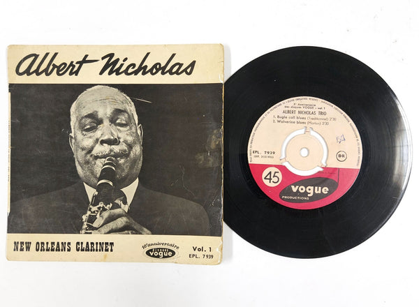 Albert Nicholas Trio – New Orleans Clarinet Vol. 1
