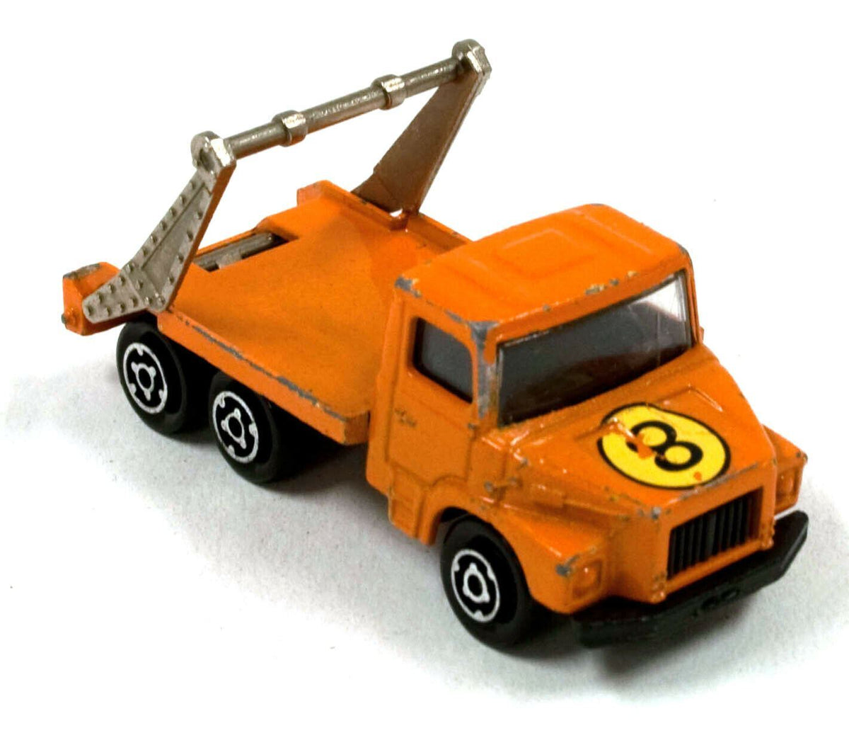 Vintage Majorette 222 Multi Benne kiepwagen, oranje