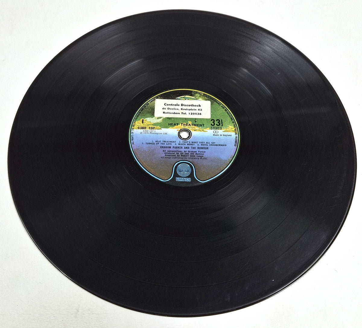 Graham Parker And The Rumour – Heat Treatment
