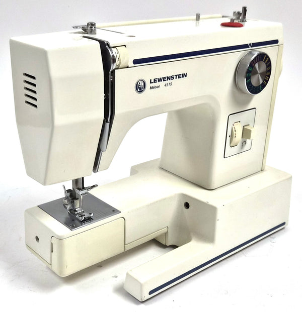 Vintage Lewenstein Melson 4515 elektrische naaimachine met voetpedaal