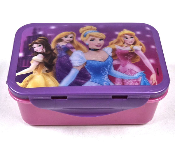 Disney Princess lunchbox met 3D-effect, roze en paars