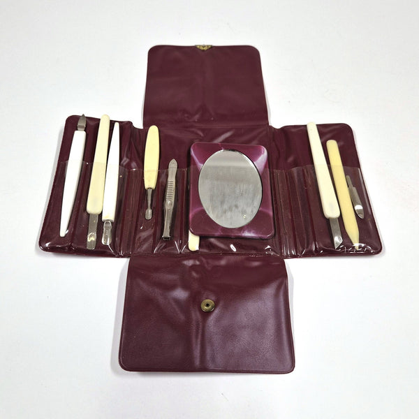 Vintage Oriflame manicureset, 10-delig, jaren 70