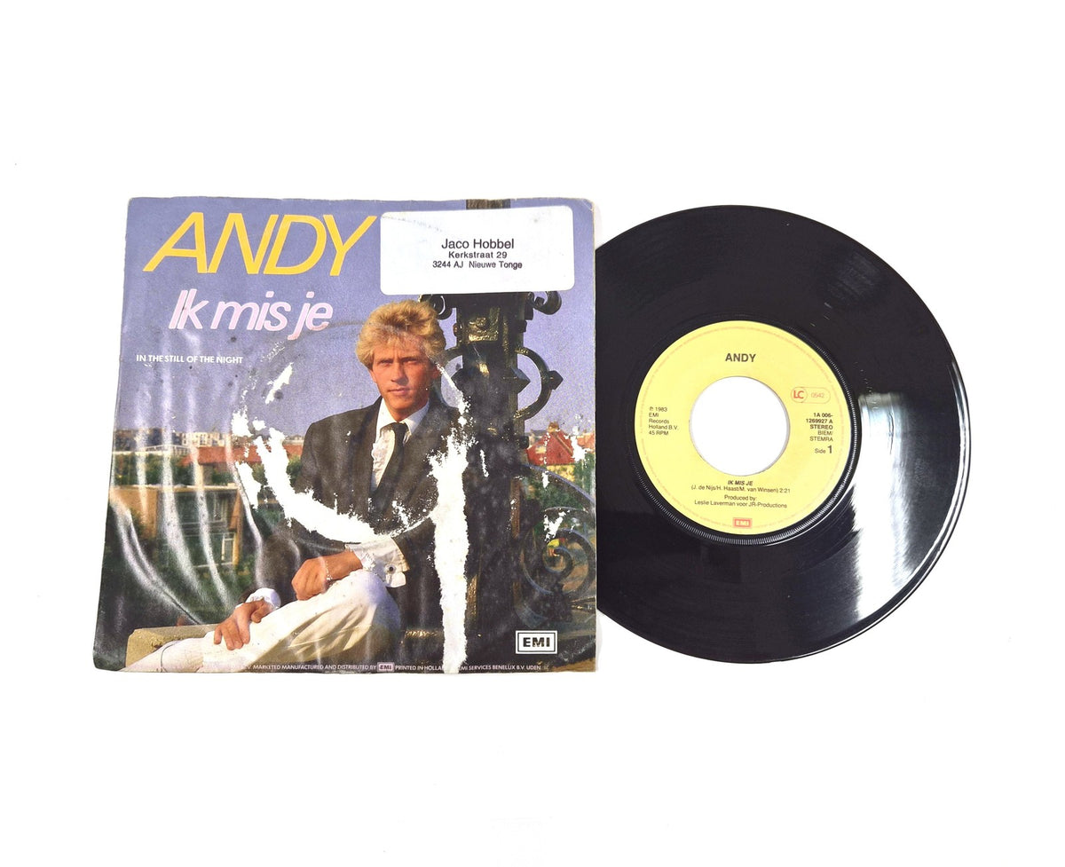 Andy – Ik Mis Je / In The Still Of The Night