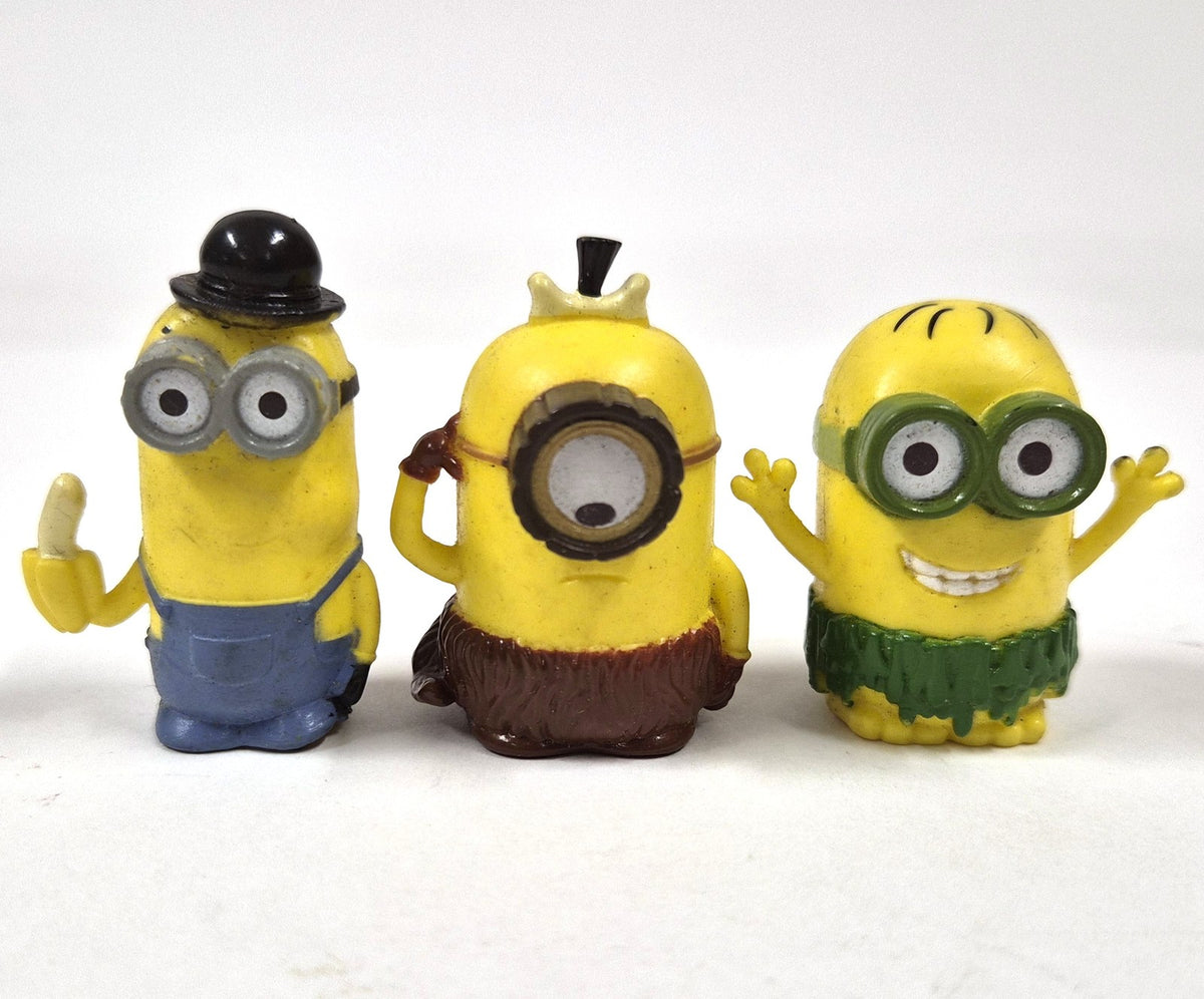 Minions figuurtjes uit Despicable Me, set van 3