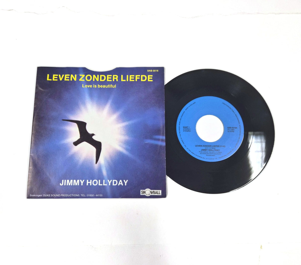 Jimmy Hollyday – Leven zonder liefde / Love Is Beautiful