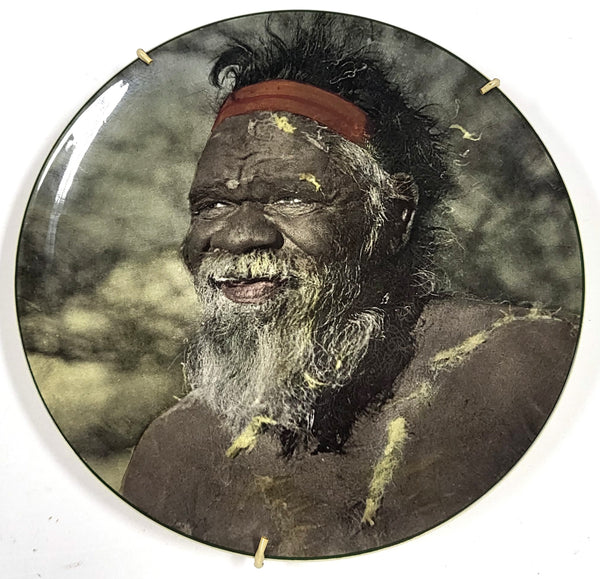Vintage Royal Doulton wandbord D6422 Australische Aboriginal