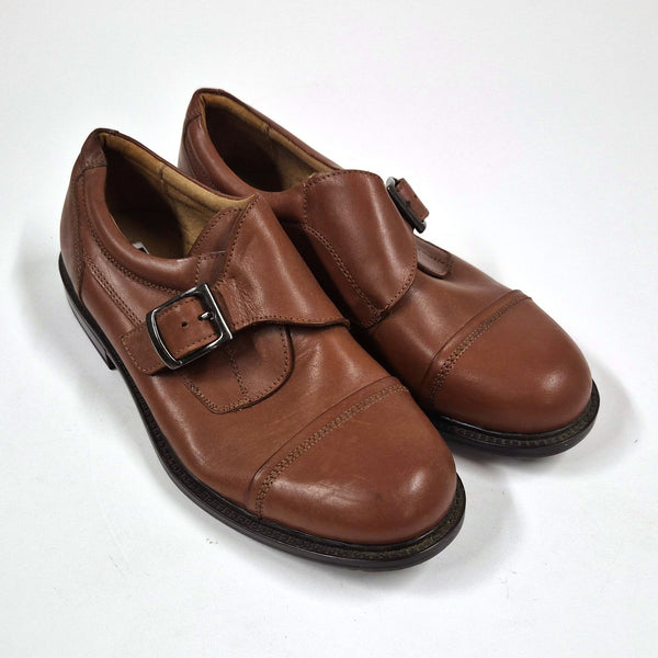 Canda bruine leren herenschoenen, maat 8½