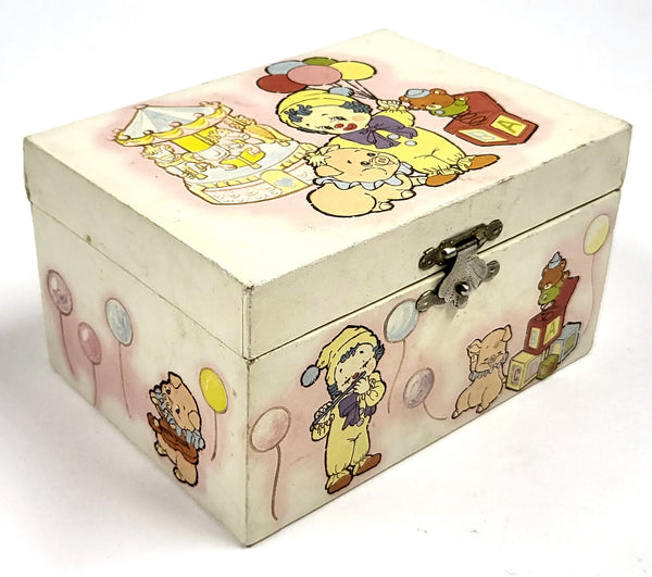 Vintage Sankyo muziekdoos met ballerina
