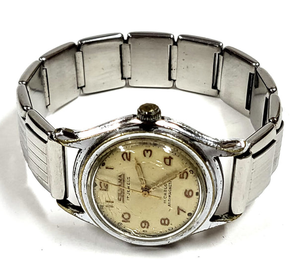 Vintage Silvana dameshorloge, Zwitsers, 17 jewels