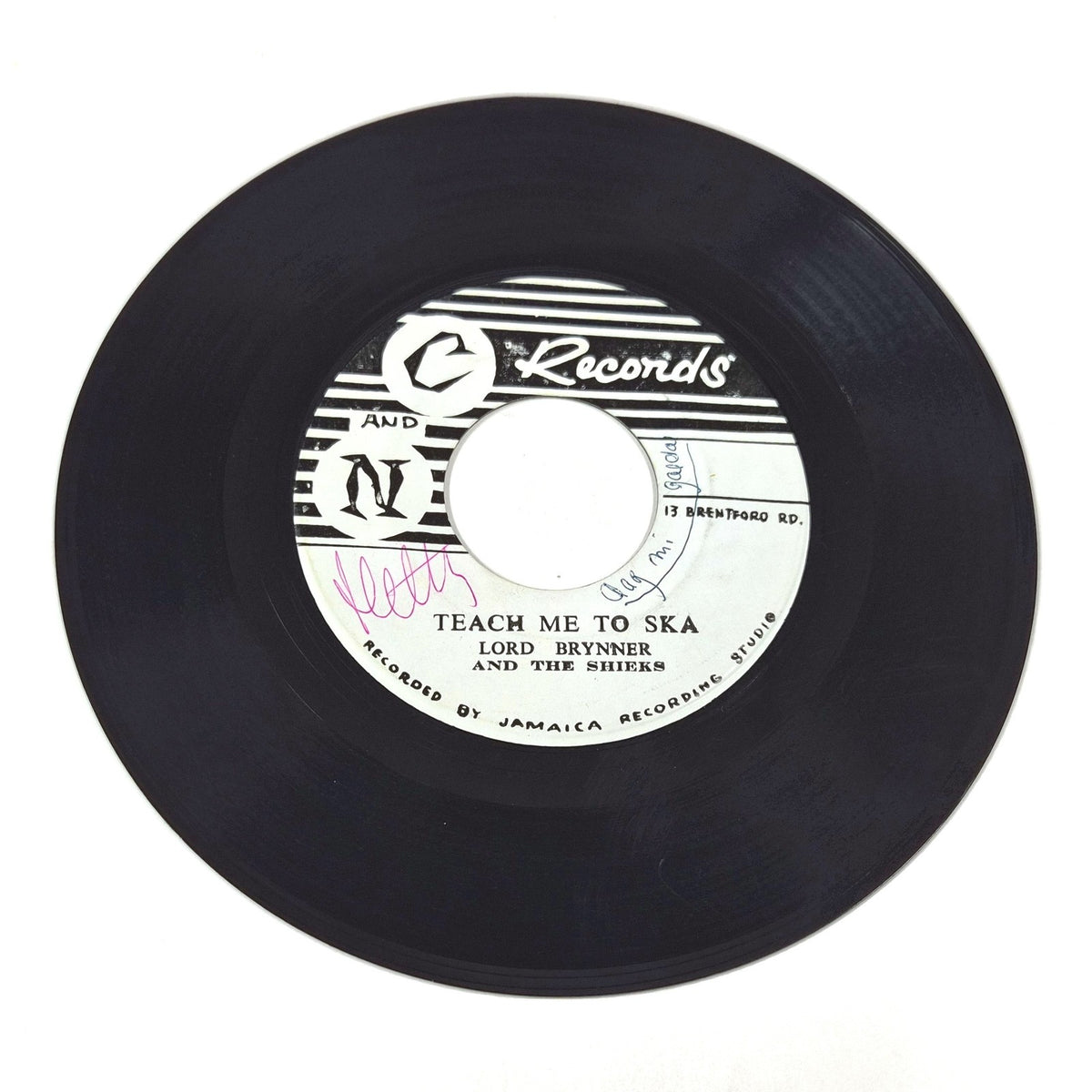 Lord Brynner & The Sheiks – Teach Me To Ska / Congo War