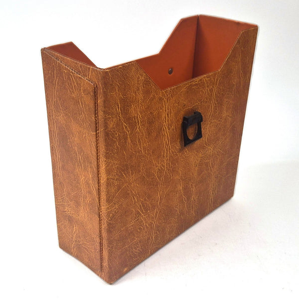 Vintage BOA Inter platenbak oranjebruin, alleen onderkant