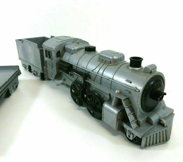 Vintage Kleeware stoomlocomotief 873 treinset met goederenwagons