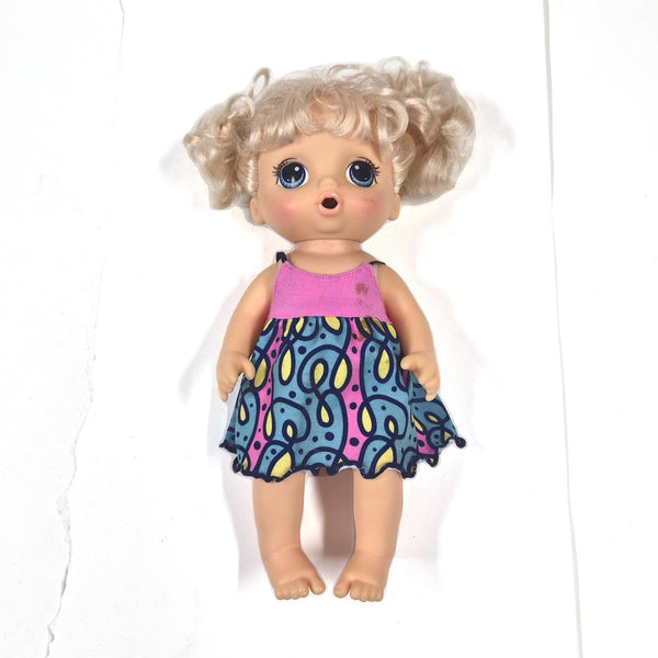 Vintage Hasbro Baby Alive Snackin' Sara pratende pop, Nederlandstalig