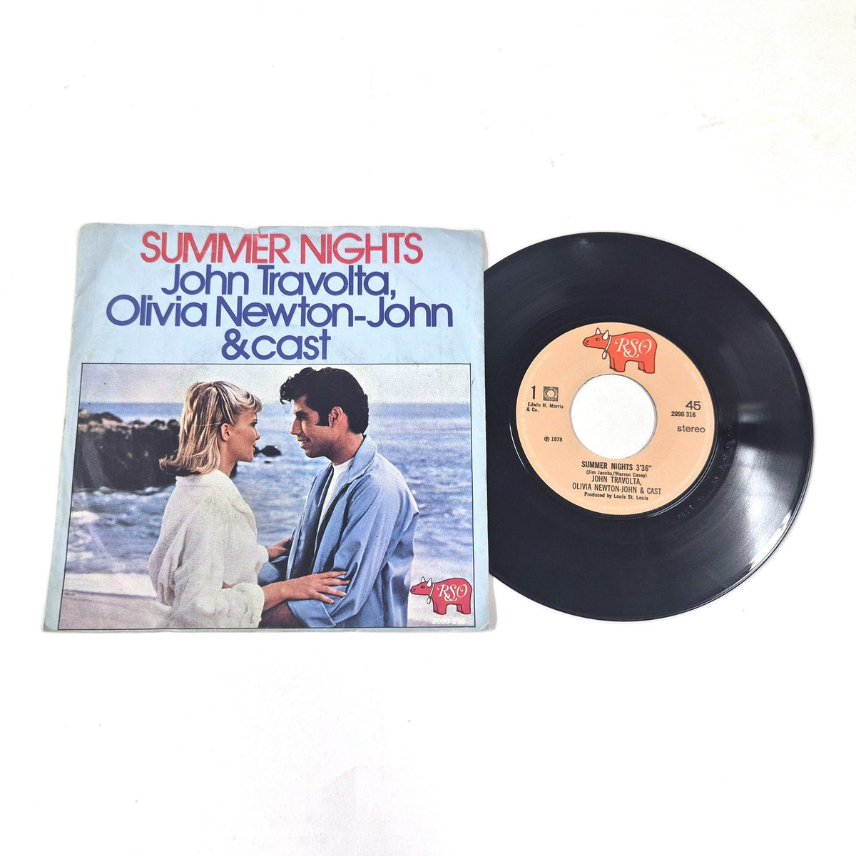 John Travolta, Olivia Newton-John & Cast – Summer Nights / Rock 'N' Roll Party Queen