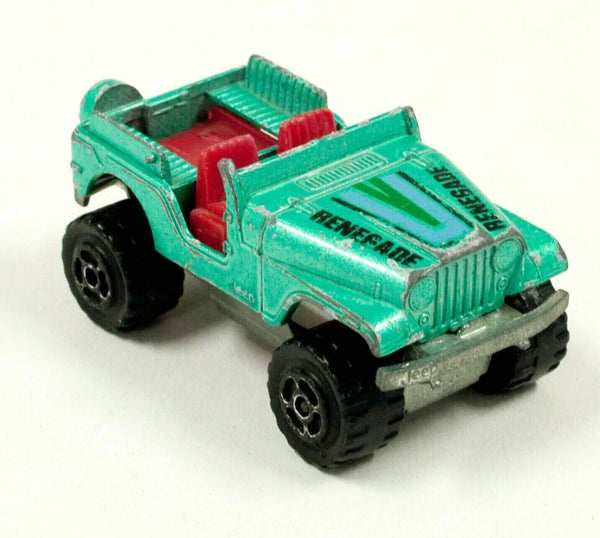 Vintage Majorette Jeep 4x4 Renegade nr. 244 / 290, groen