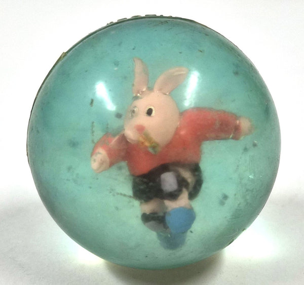 Duracell stuiterbal met konijntje, rubber, 5 cm
