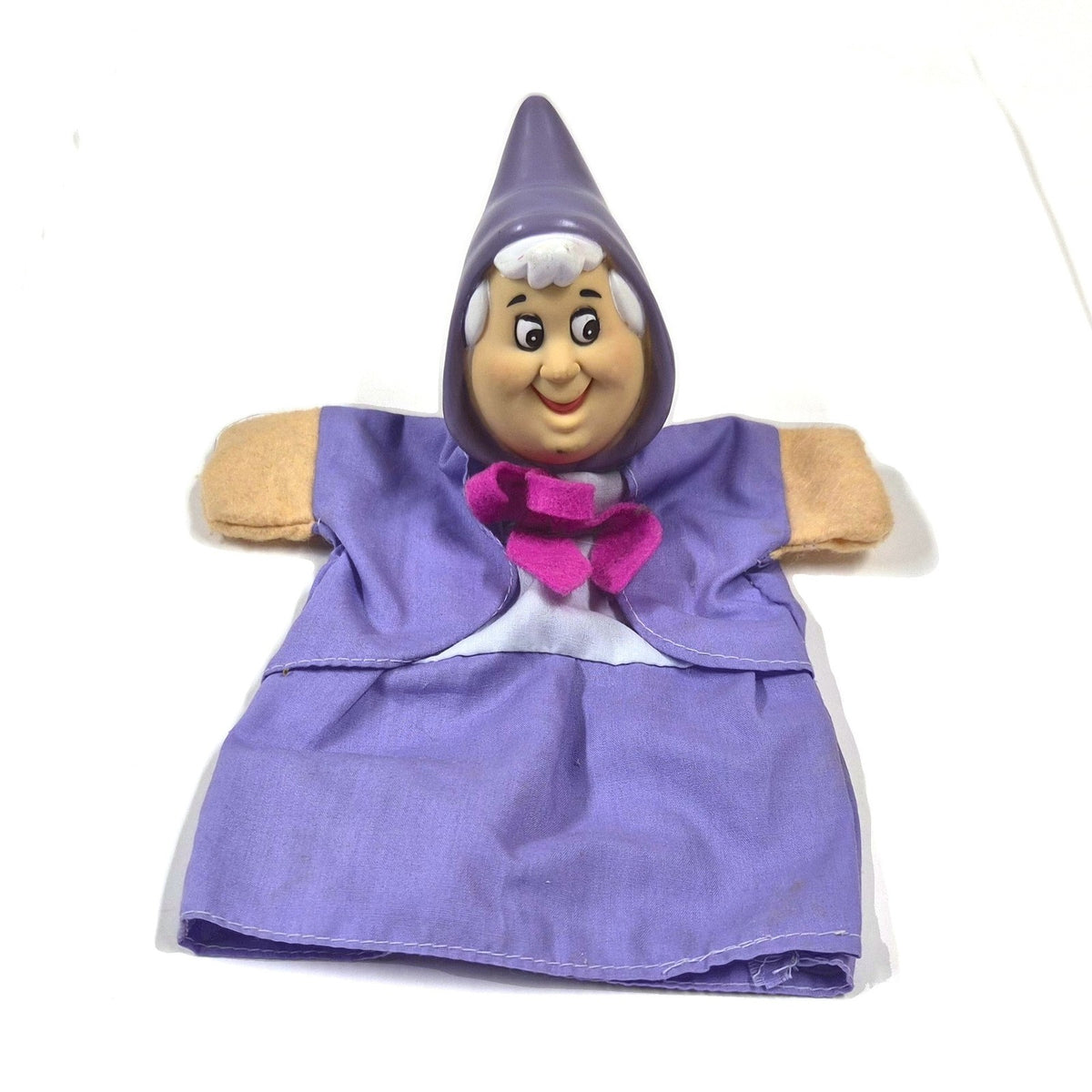 Vintage Disney handpop Fairy Godmother uit Assepoester, Beetosee 2004