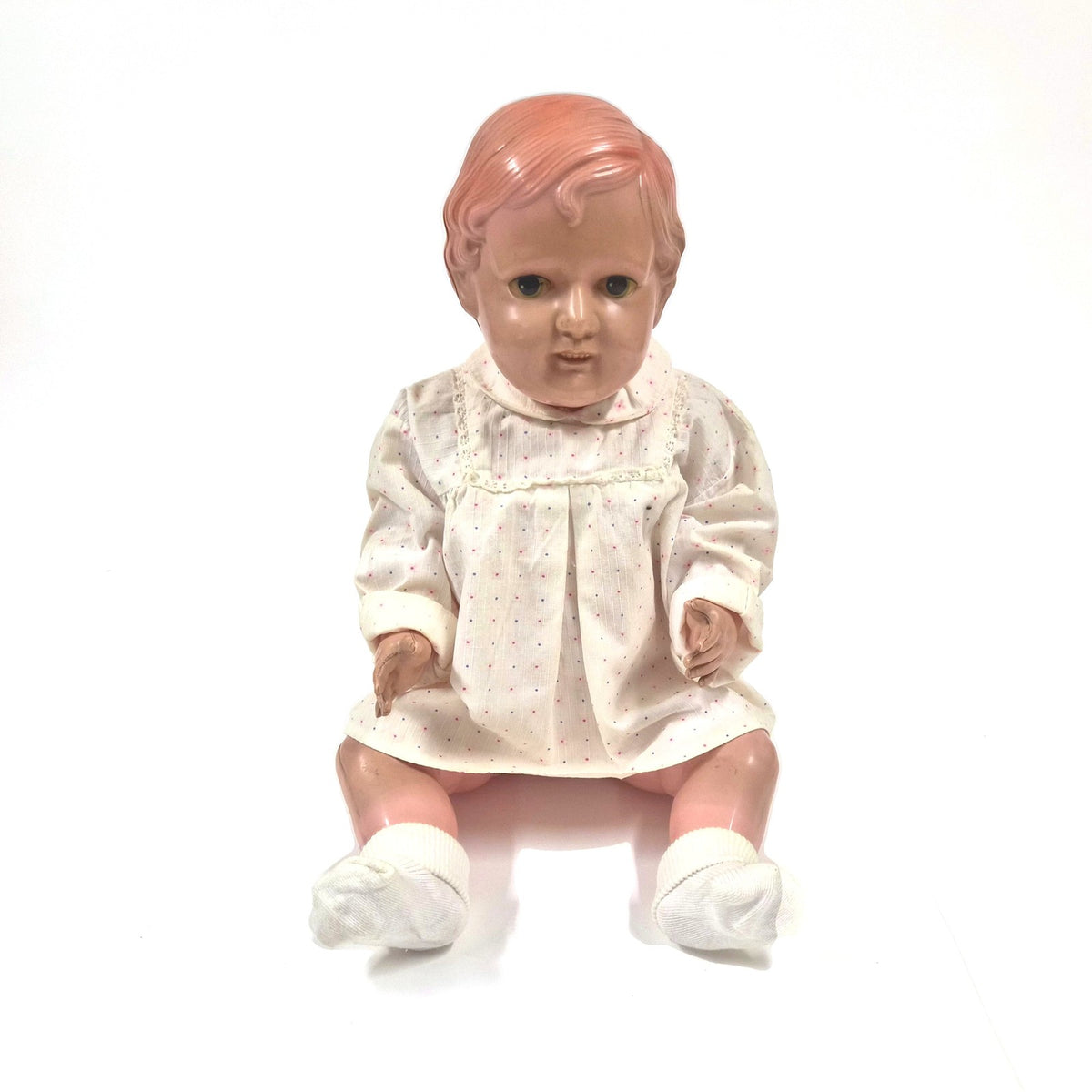Vintage Japanse celluloid babypop uit de jaren 30