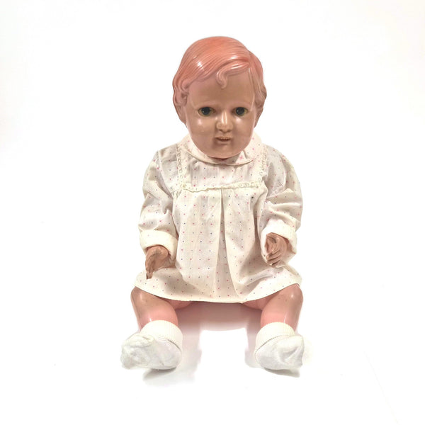 Vintage Japanse celluloid babypop uit de jaren 30