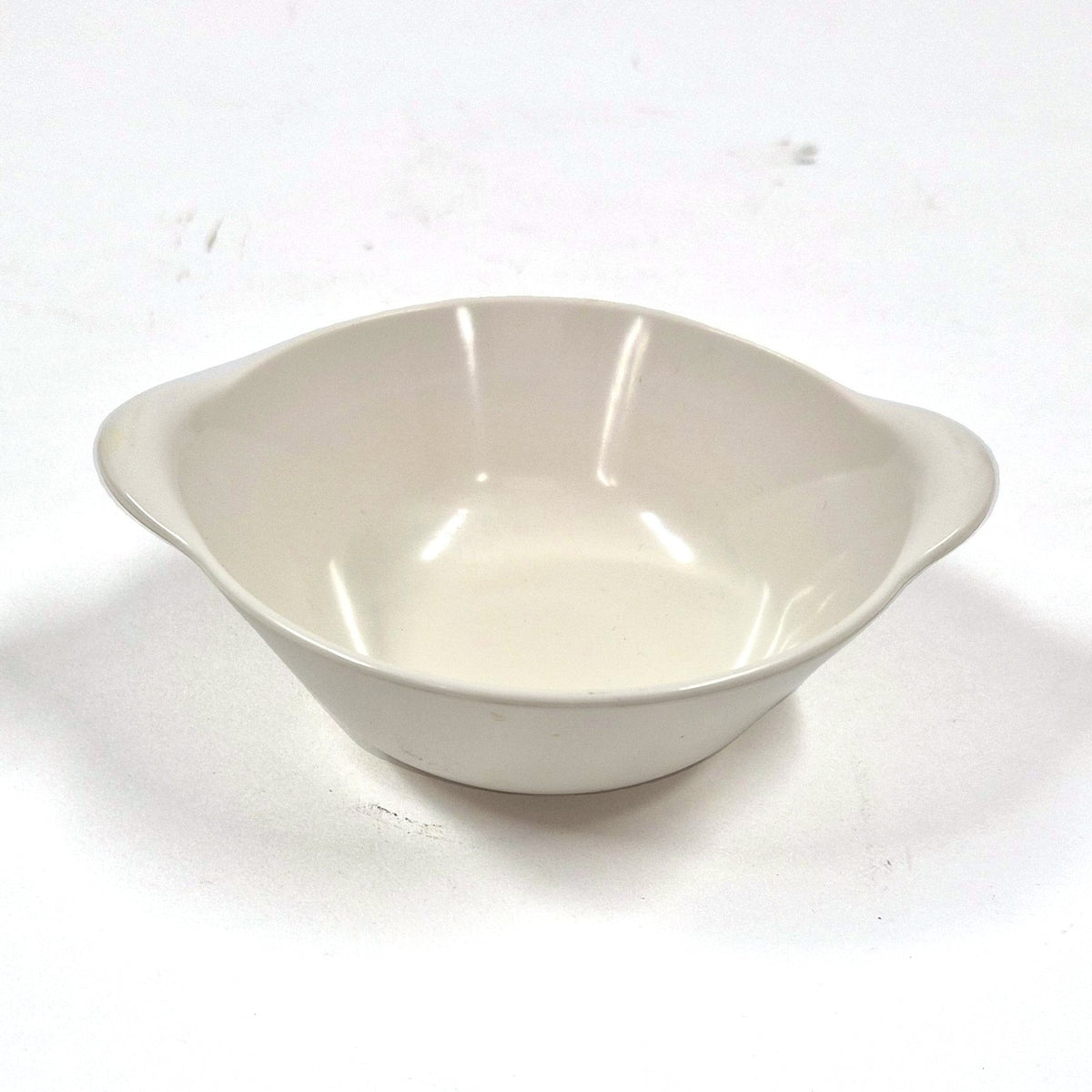 Vintage Mosalite Maastricht-serveerschaal van wit melamine