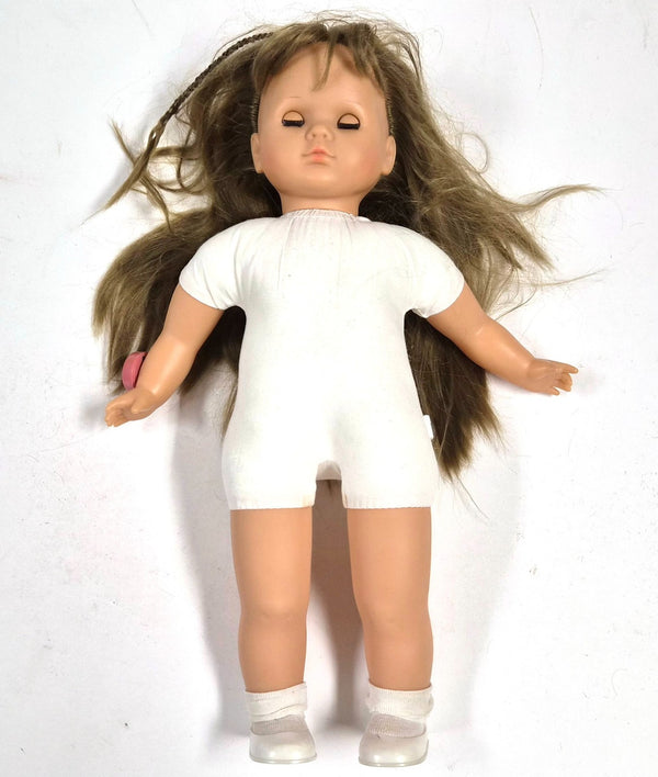Vintage Zapf Creation Dolli Talk interactieve pop met slaapogen