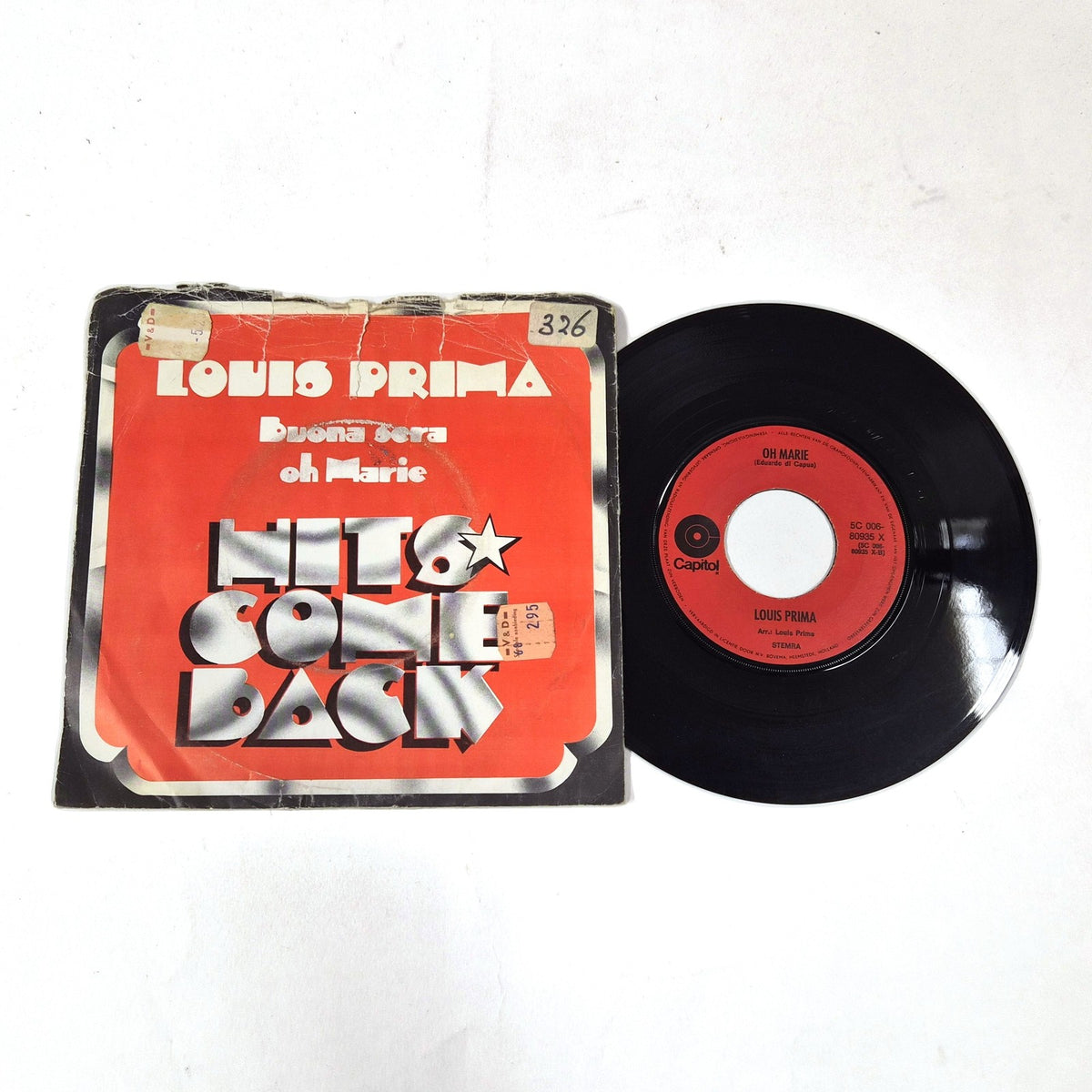 Louis Prima – Buona Sera / Oh Marie