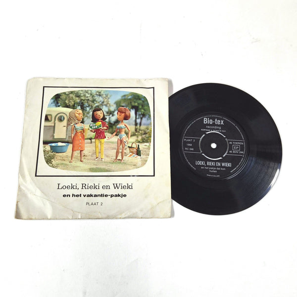 Vintage Loeki, Rieki en Wieki – Het Vakantiepakje / Het Pakje Dat Kon Huilen