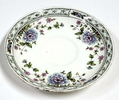 Vintage Balmoral Castle bone china schoteltje met bloemenrand