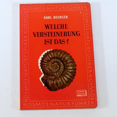 Vintage Karl Beurlen – Welche Versteinerung ist das? (Kosmos Naturführer)