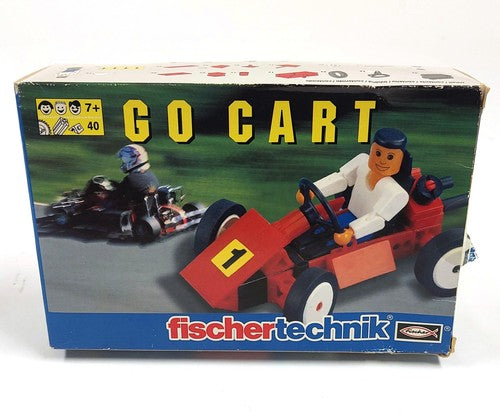 Vintage Fischertechnik 16559 Go Cart Kart bouwset