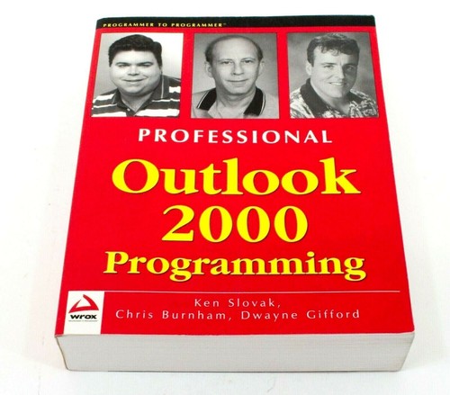 Vintage Professional Outlook 2000 Programming – Ken Slovak e.a. (Wrox Press)