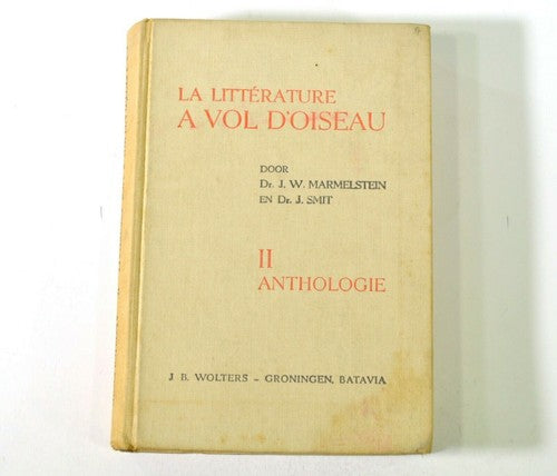 Vintage La Littérature à vol d'oiseau II – J.W. Marmelstein