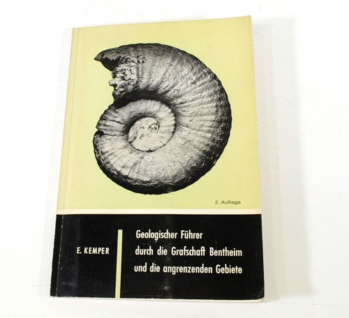 Vintage Geologischer Führer Bentheim Kemper