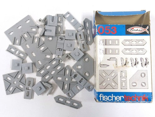 Vintage Fischertechnik 053 reserveonderdelenset uit 1977, West-Duitsland