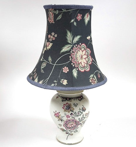 Vintage Famille rose gemberpotlamp met bloemmotief, 220 V