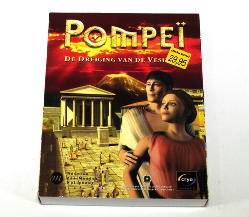 Pompei: de Dreiging van de Vesuvius, pc-cd-rom in Big Box