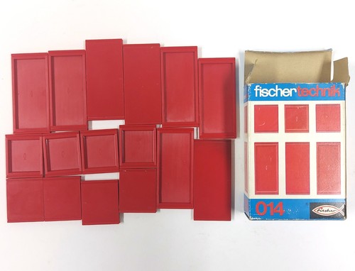 Vintage Fischertechnik 014 onderdelenset uit 1975, West-Duitsland