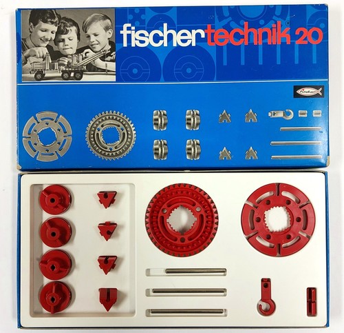 Vintage Fischertechnik 30920 set met 20 onderdelen, West-Duitsland