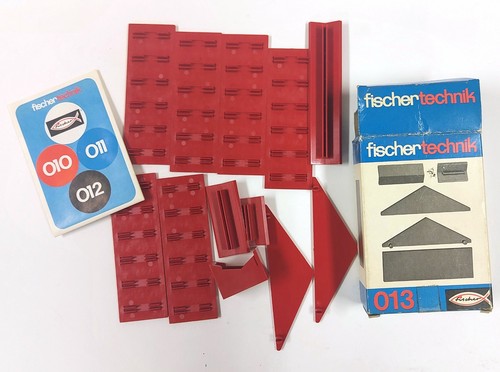 Vintage Fischertechnik 013 onderdelenset uit 1969, West-Duitsland
