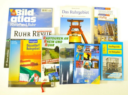 Vintage ruhrgebiet-pakket: 9 Duitstalige boeken en tijdschriften