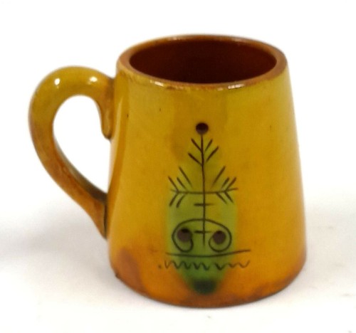 Vintage Markslas Keramikas mini-bierpul van keramiek