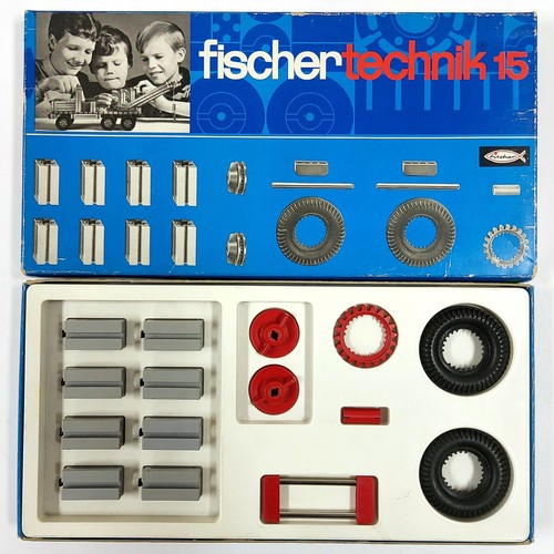 Vintage Fischertechnik 30915 set met 15 onderdelen, West-Duitsland