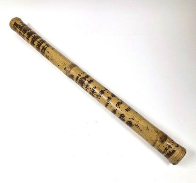 Vintage bamboe regenstok (rainstick)