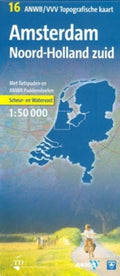 Noord - holland zuid topografische kaart