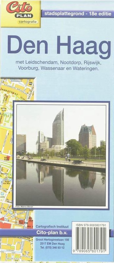 Citoplan stadsplattegrond Den Haag
