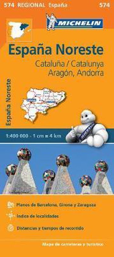 Cataluna Catalunya Aragon Andorra REGNL - Michelin