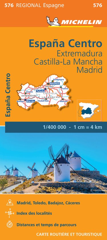 576 España Centro: Extremadura, Castilla - La Mancha, Madrid