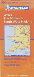 Wales, the Midlands, South West England - Michelin