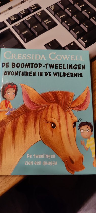 De Boomtop tweelingen avonturen in de wildernis, De tweelingen zien een quagga - Cressida Cowell